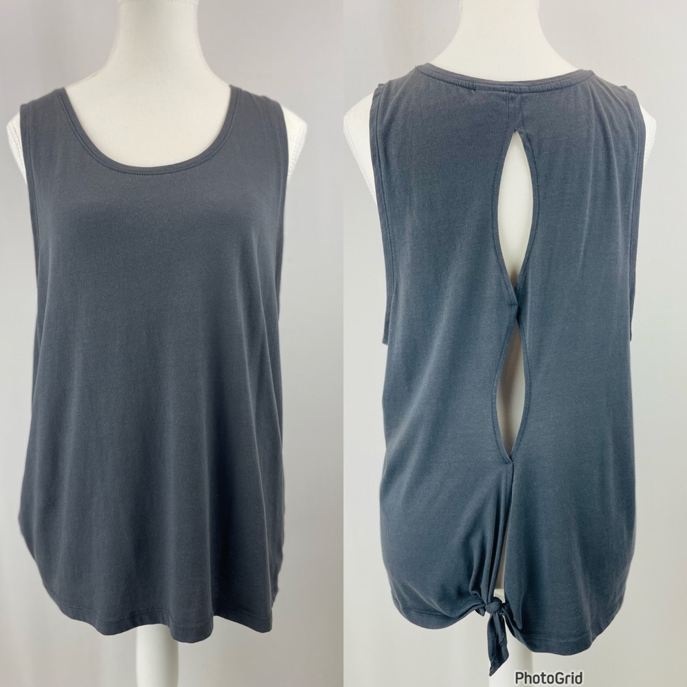 Victoria’s Secret Sport Cut Out Tie Back Tank Top, Medium